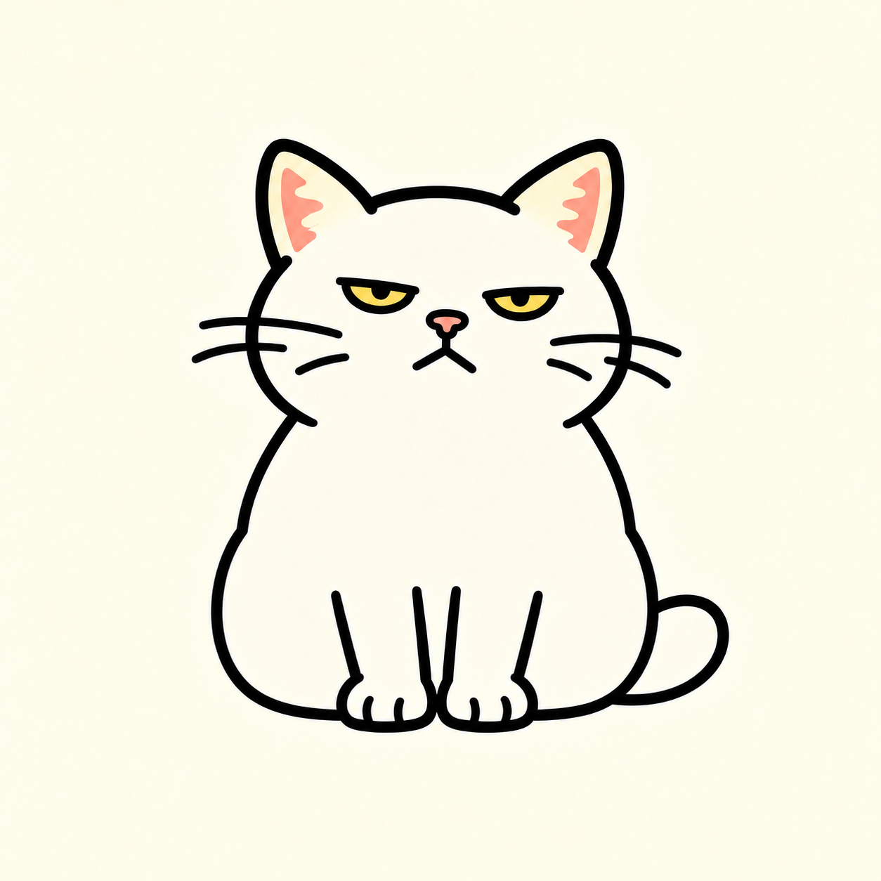 だいふく（白猫）