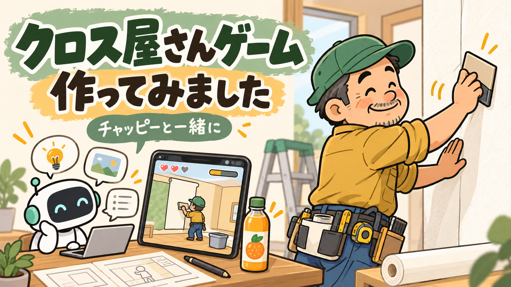 チャッピーと一緒にクロス屋さんゲームを作ってみました